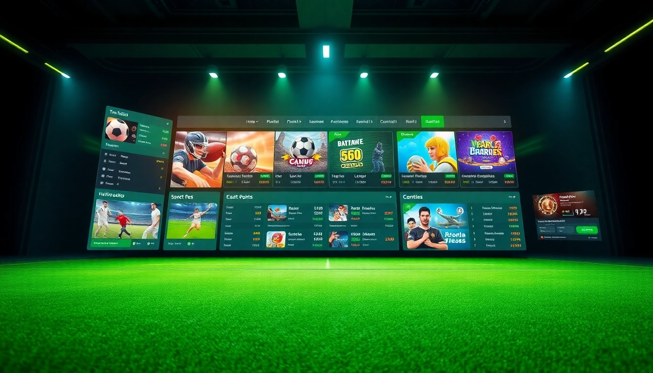 Explore online sports betting options at 8xbet.com.se with vibrant interface and engaging graphics.