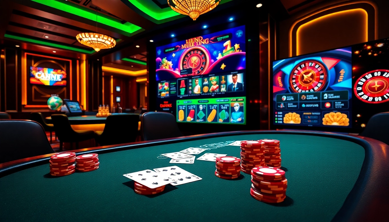 Experience high-stakes excitement at https://e2bet-games.org with vibrant poker chips and sleek casino tables.