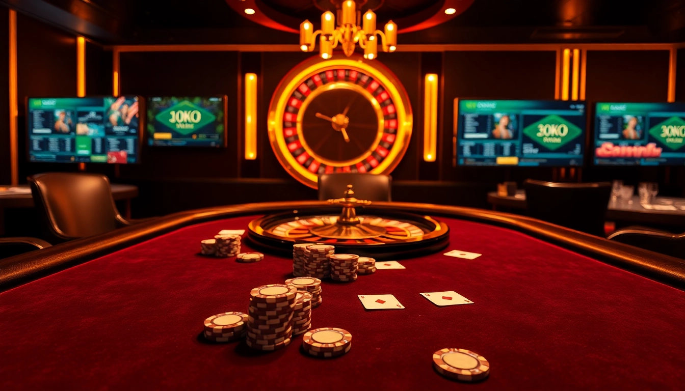 Cakhiatv vip trình diễn một cảnh casino hồi hộp với bàn poker, vòng quay roulette và màn hình trò chơi cho một trải nghiệm đặt cược thú vị.