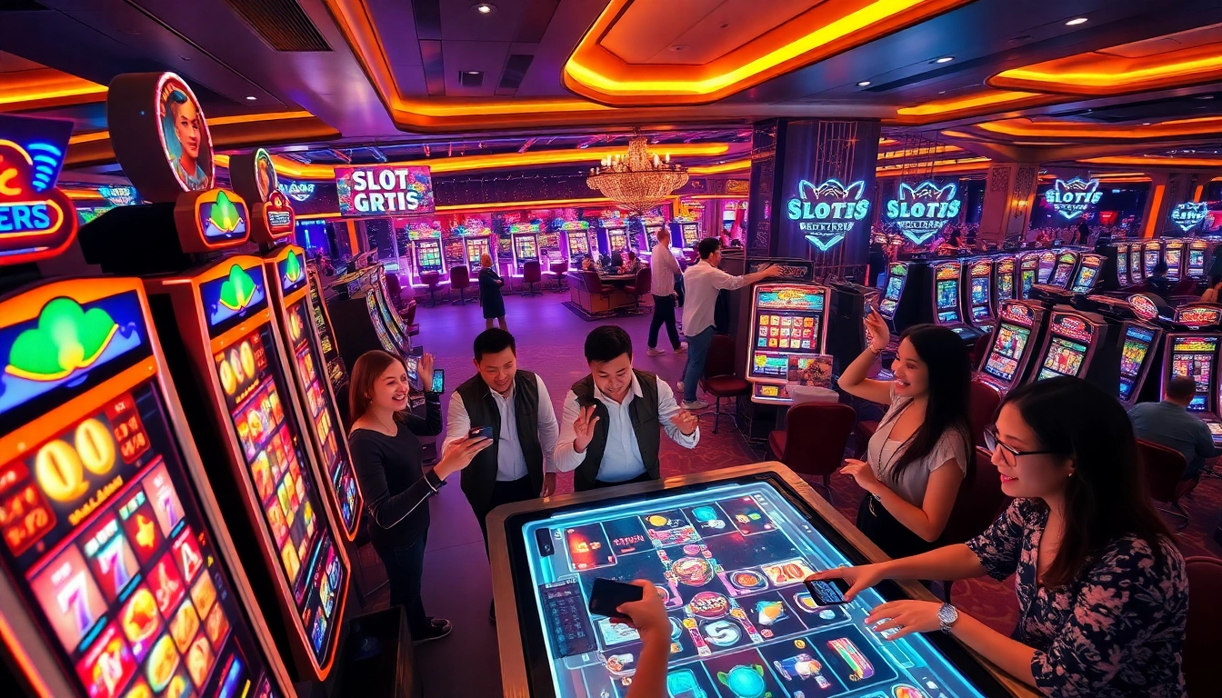 Rasakan kegembiraan Slot Qris dengan mesin slot yang berwarna-warni dan gameplay yang menarik, menampilkan kemenangan yang mendebarkan.