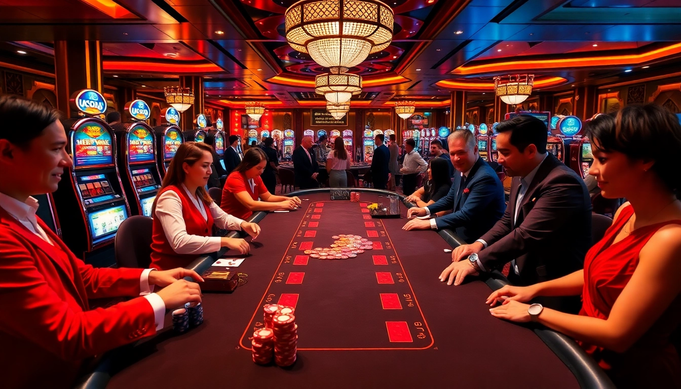 Experience the excitement of uu88 vip at a luxury casino gaming table.