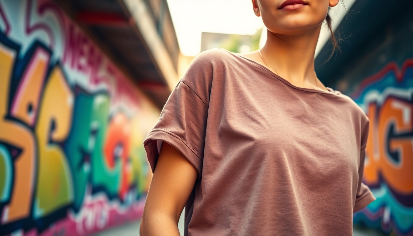 Stylish Comfort: How to Choose the Perfect Drop Shoulder T Shirt